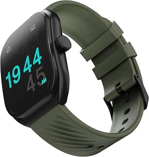 GOBOULT Trail Smart Watch 2.01'' 3D Curved HD Display, BT Calling, Working Crown, 190+Watchfaces,500Nits Brightness, AI Voice Assistant, SpO2 Monitoring, 120+ Sports Mode(Jade Green)