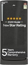 Godrej 194 L 5 Star 5 Years Comprehensive Warranty New Launch| 24 Days Farm Freshness| 16L Jumbo Vegetable Tray| Advanced Inverter Technology Refrigerator (RD M200EN TDI FS ST, Fossil Steel)