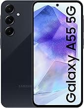 Samsung Galaxy A55 5G (Awesome Navy, 8GB RAM, 256GB Storage) | AI Mobile | 50MP Main Camera (OIS) | Super HDR Video| Nightography | IP67 | Gorilla Glass Victus+ | sAMOLED | Gaming Smartphone