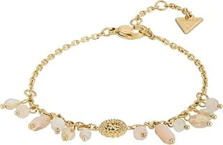 GUESS Bon Bon Gold-Plated Stainless Steel Bracelet For Women | Durable | Tarnish-Resistant & Gift-Ready | Size Small