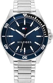 Tommy Hilfiger Analog Navy Dial Stainless Steel Strap Watch for Men