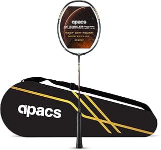 Apacs Z-Ziggler Next Gen (Unstrung) | 38lbs max Tension | Ultra Slim Shaft | 100% Japanese Graphite | (4U) Head Heavy Balance | Made in Vietnam Badminton Racket with Cover (Black Maroon)