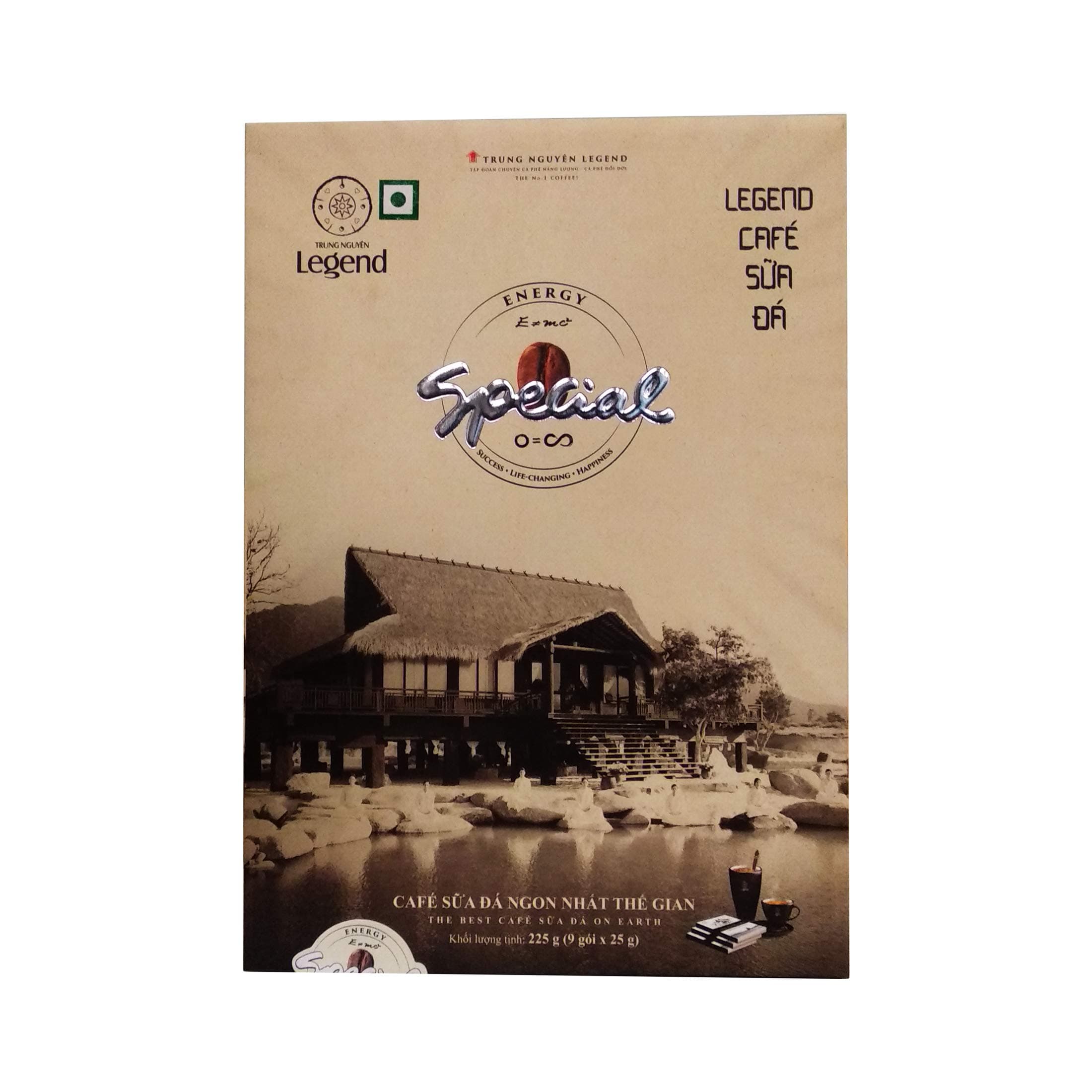 TRUNG NGUYEN G7 Legend: Instant Vietnamese Premium Gourmet Cold Coffee 225g (9 sachets x 25g)