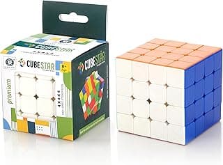 Aditi Toys 4X4 Speed Cube Puzzle for Kids & Adults, Sticker Less Speed Cube, Stress Buster Brainstorming for Kids Above 3 Years, BIS Approved. (4X4)