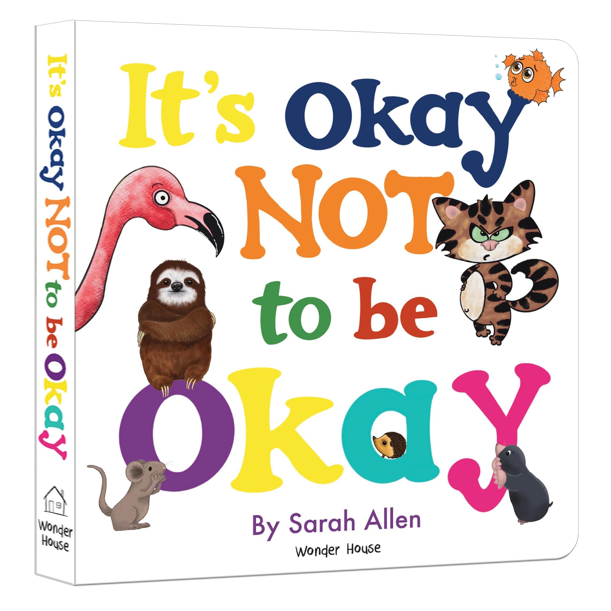 It’s Okay Not to Be Okay – A Gentle Board Book About Feelings for Kids: Helps Children Understand and Express Emotions Like Sadness, Anger & Worry | Builds Emotional Intelligence & Empathy | Comforting Read for Toddlers & Preschoolers | Ages 3–6 Years