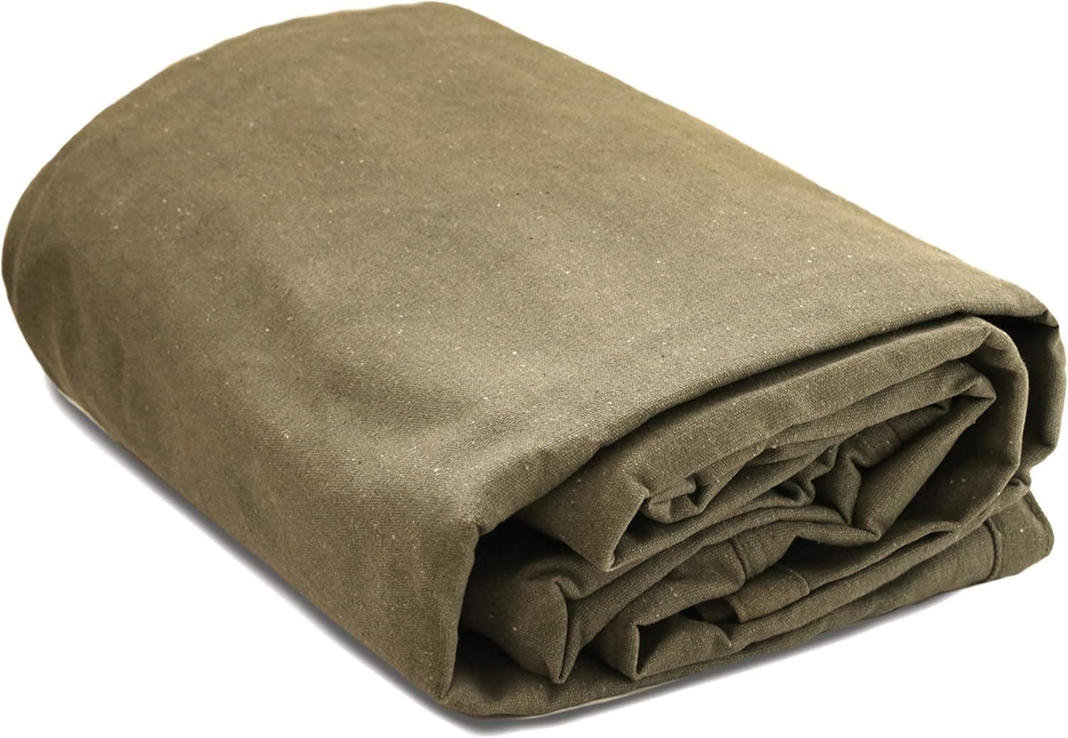 RK Trends 800 GSM Canvas Heavy Duty Tarps Tirpal Tarpaulin Covers for Industrial, Trucks, Equipments, Shelters, Construction, Agriculture, Camping (18Ft x 12FT)