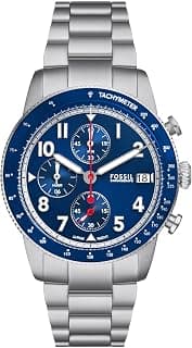 Fossil Fossil Sport Tourer Silver Quartz Stainless Steel Watch FS6047
