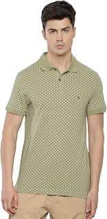Tommy Hilfiger Men's Cotton Printed Slim Fit Polo