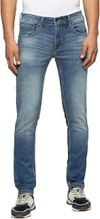 Pepe Jeans Men's Mid Rise Regular Fit Jeans