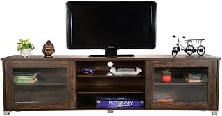 DeckUp Versa Engineered Wood TV Stand and Home Entertainment Unit (Wenge, Matte Finish)