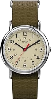 TIMEX Round 38mm Beige Dial Analog Unisex Watch - T2N651UJ