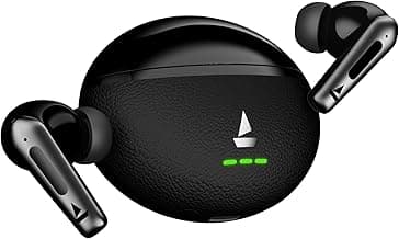 boAt Airdopes Prime 512 (2026 Launch) Volume Swipe Control, 4Mics AI-ENx, 50H Battery, Multi Connect, App Support, BT v6.1, Bluetooth Earbuds, TWS Ear Buds Wireless Earphones with mic(Midnight Pebble)