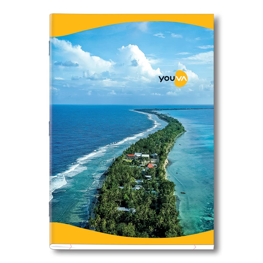 Navneet Youva | Long Book | Soft Bound/Soft cover Notebook for Students | A4 size - 21 cm X 29.7 cm | Single line | 196 Pages | Pack of 3