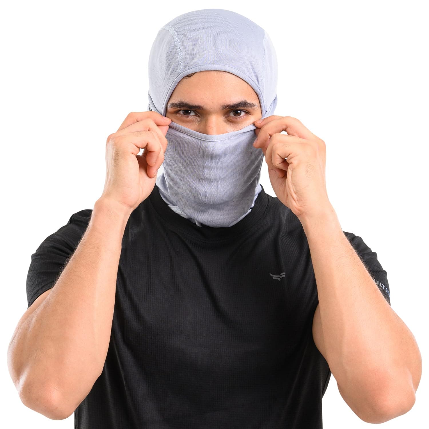 XTRIM Unisex Full Face Mask for Men, Women, Balaclava for Bikers & Cyclists | UV-Protected, 4-Way Stretch, Sweat Absorbing Breathable Helmet Liner