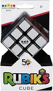 Funskool Rubik’s Cube, The Original 3x3 Colour-Matching Puzzle, Classic Problem-Solving Cube