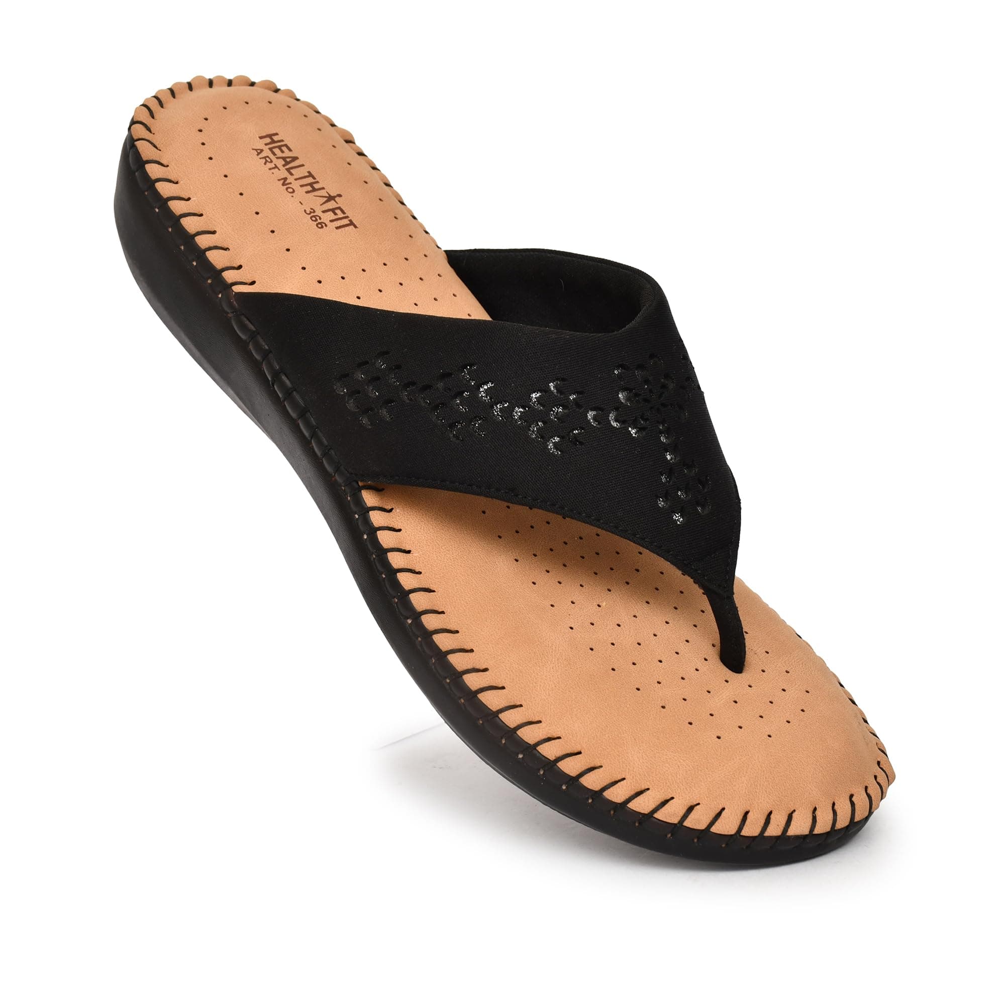 HEALTH FIT Extra Soft Orthopedic Slippers/Doctor Chappal & Footwear with Memory Foam For Women Footwear