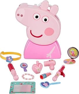 Amazon Brand - Jam & Honey- Peppa Pig CASE Beauty Set | Toy for Kids Age 3+ Years