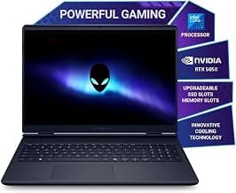 Alienware 16 Aurora Gaming Laptop, Intel Core 7 240H Processor, 16GB DDR5, 1TB SSD, RTX 5050 8GB GDDR7, 16.0" 2.5k, 300 nits Display, Keyboard with 101 Key Backlight, Interstellar Indigo, 2.57kg