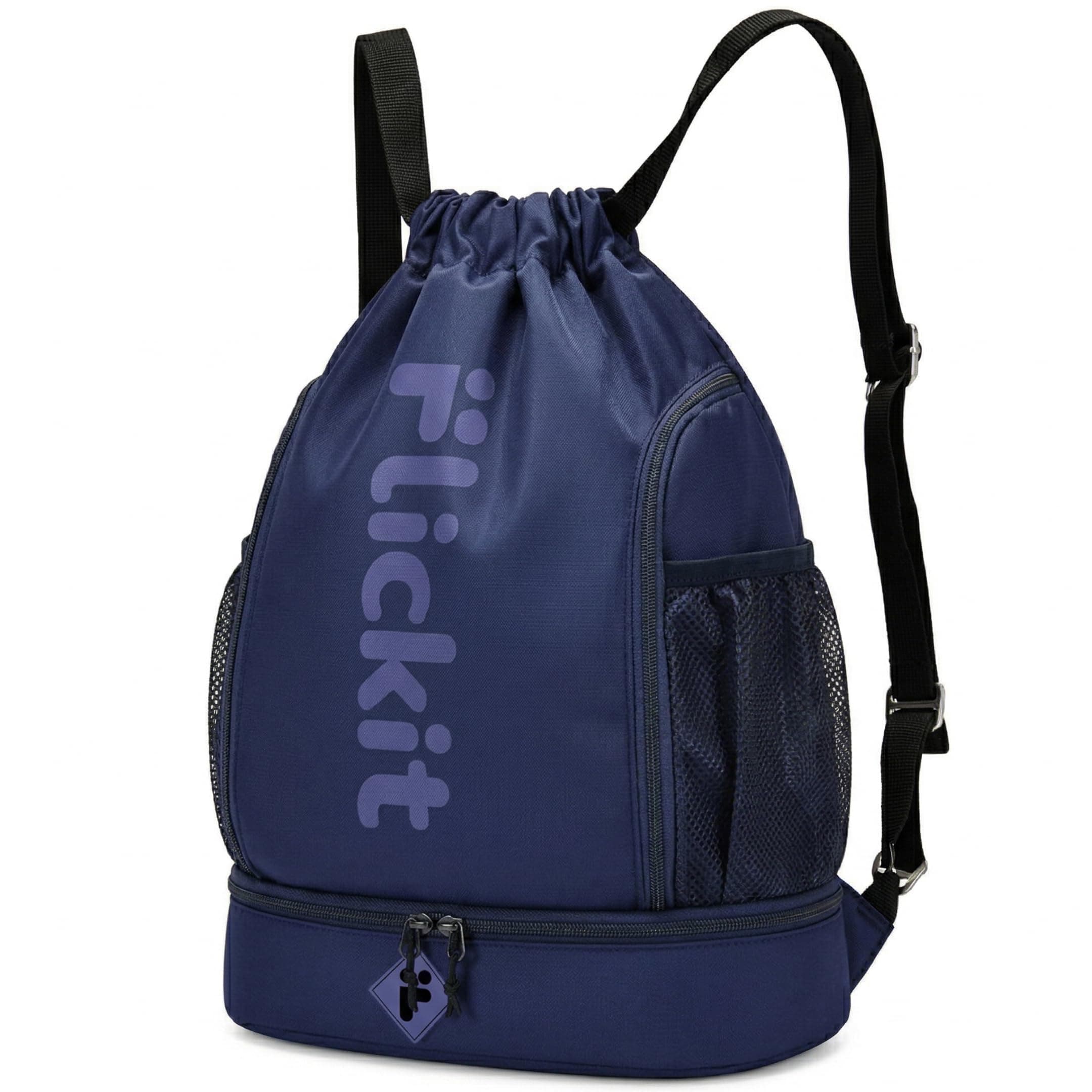 FLICKIT Sports Drawstring Bag & Pro Bag Backpack for Men & Women