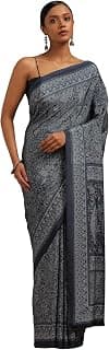 Soch Womens Crepe Ethnic Motifs Saree