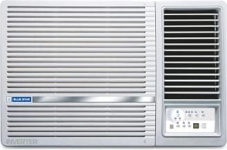 Blue Star 2 Ton 3 Star Inverter Window AC (Copper, Turbo Cool, Fan Modes-Auto/High/Medium/Low, Hydrophilic Blue Fins, Dust Filters, Self-Diagnosis, WID324L, White)