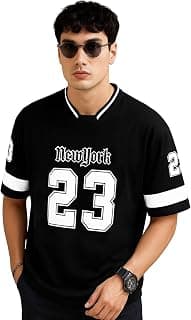 Jump Cuts || Mens ||Printed ||V-Neck|| Half Sleeve||Cotton Blend|| T-Shirt
