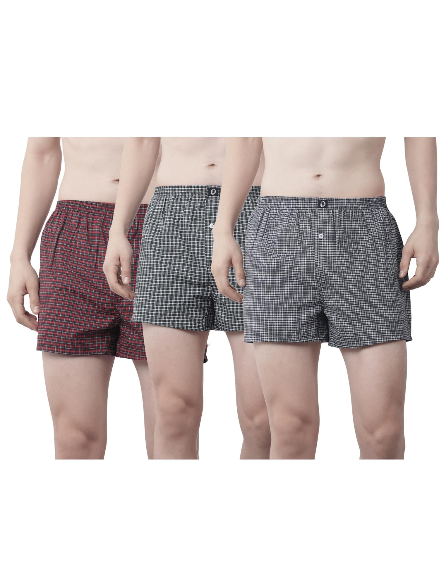 Dollar Mens Cotton Rich Boxer (Pack of 3)