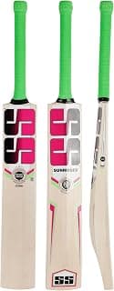 SS Josh Size-6 KW Cricket Bat, 1000 Grams, Short Handle for Men, Premium Willow for Leather Ball, Lightweight, Strong Grip, Shock Absorption, Ideal for Professional Players