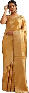 Soch Womens Tissue Zari Woven Saree