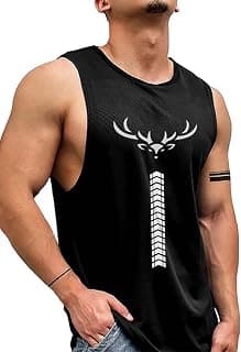 AUSK Vest for Men || Gym Sports Men Tshirt || Summer wear Regular Fit T-Shirt for Men
