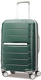 Samsonite Freeform Hardside Expandable with Double Spinner Wheels, Sage Green, Cabin-Small 55cm