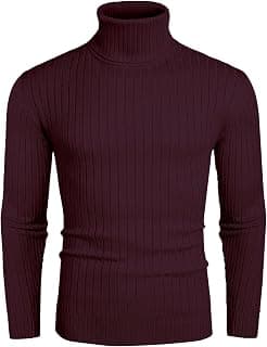 DENIMHOLIC Men Cotton Turtle neck Sweater