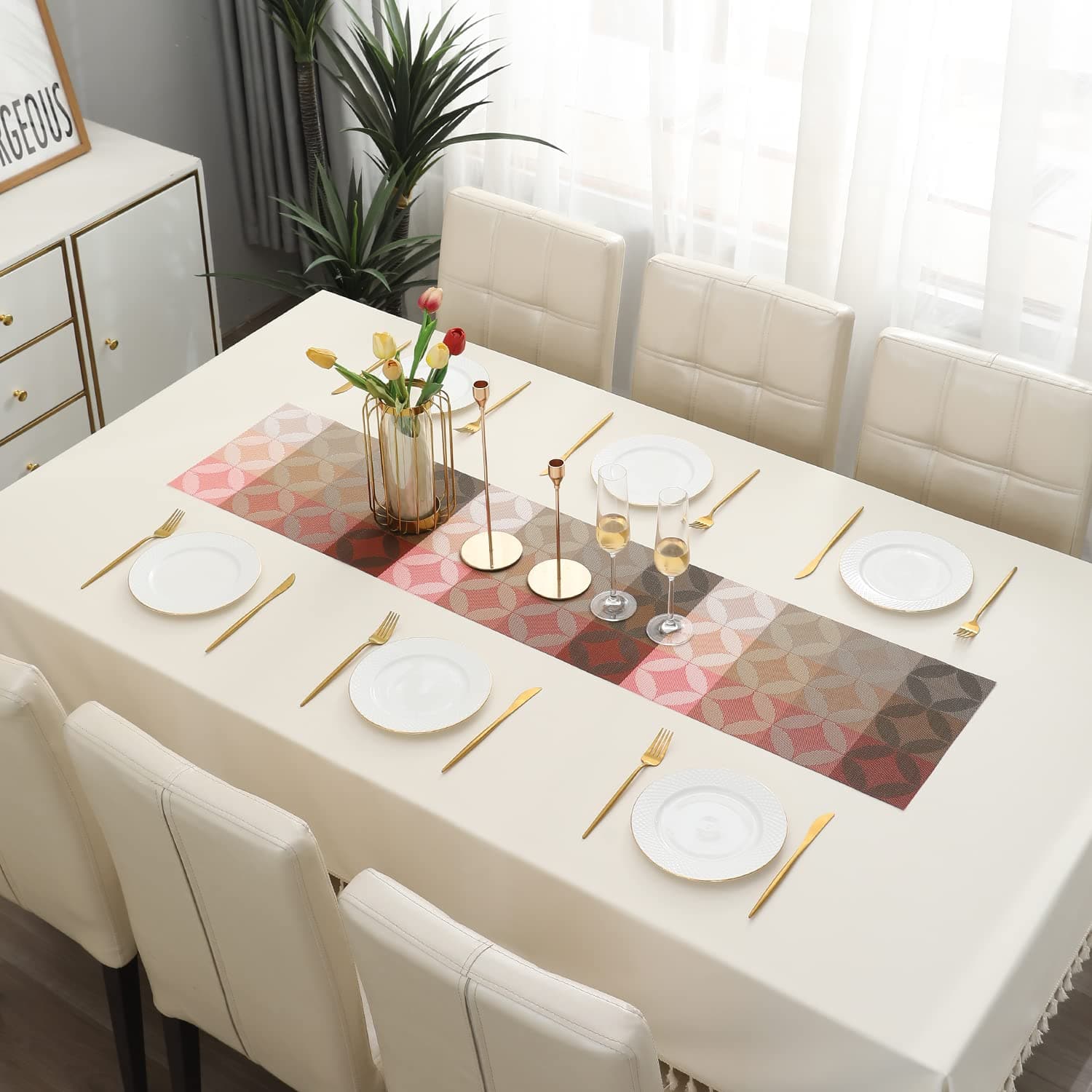 HOKIPO Runner for Dinner and Coffee Table, 30x135 cm (AR4201)