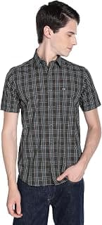 Arrow Men's Cotton Solid Regular Fit Shirt