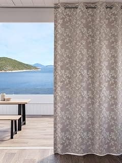 Ddecor Curtain Pack of 1, Polyster Jacquard Curtain, Door 7 FT, Entity, Room Darkening |135 CM X 225 CM, Purple