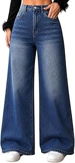 ADBUCKS Baggy Jeans for Women || Women,s Loose Jean Pants || Oversized Jean's for Women's || Wide Leg Jean,s for Woman || Casual Jins for Woman's