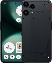 Nothing Phone (3a) Lite 5G (Black, 8GB RAM, 128GB Storage) | 6.77" 120Hz AMOLED Display | MediaTek Dimensity 7300 Pro | 50MP OIS Camera | 5000mAh Battery | 33W Fast Charging | IP54