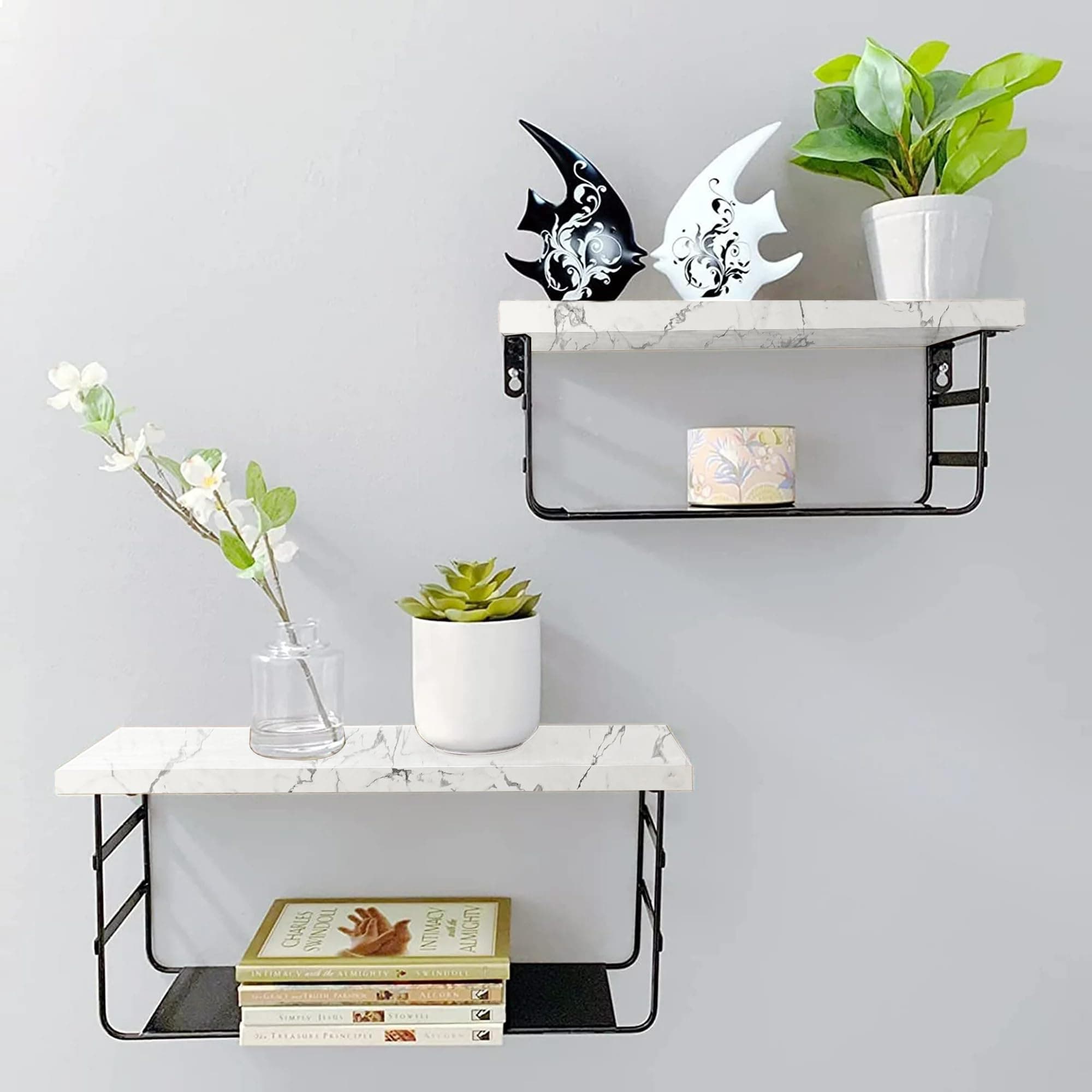 Torche, Wall Shelves | Wall Mount Shlef for Storage | Kitchen Shelf | Wall Mounted Bookshlef (KTN-Italian)