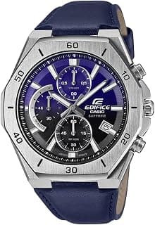 Casio Edifice EFB-680L-2AVUPR Analog Black and Blue Dial Men (ED646)