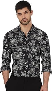MUFTI Mens Full Sleeve Slim Fit Shirts (Also Available in Plus Size)