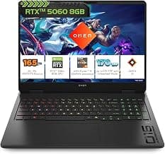 HP Omen, AMD Ryzen 9 8940HX, 8GB RTX 5060, 24GB DDR5(Upgradeable) 1TB SSD, 165Hz, 2k WUXGA, 3ms, 400 nits, 16''/40.6cm, Win11, M365* Office24, Black, 2.44kg, ap0181AX, Omen AI, RGB, AI Gaming Laptop