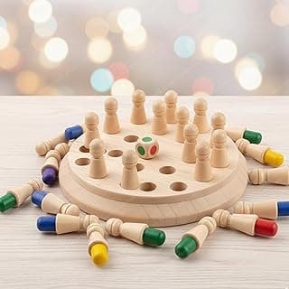 Storio Educational Learning Geometric Shape Memory Chess Puzzle | Quick Color, Shape Matching Board Game | Sensory Educational Learning Toy for Kids