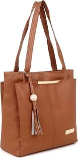 DAISY STAR Women Fashion Tote Purses Stylish Ladies Women and Girls Zip Pocket Canvas Handbag for Office Bag Ladies Travel Shoulder Bag Tote for College Girls