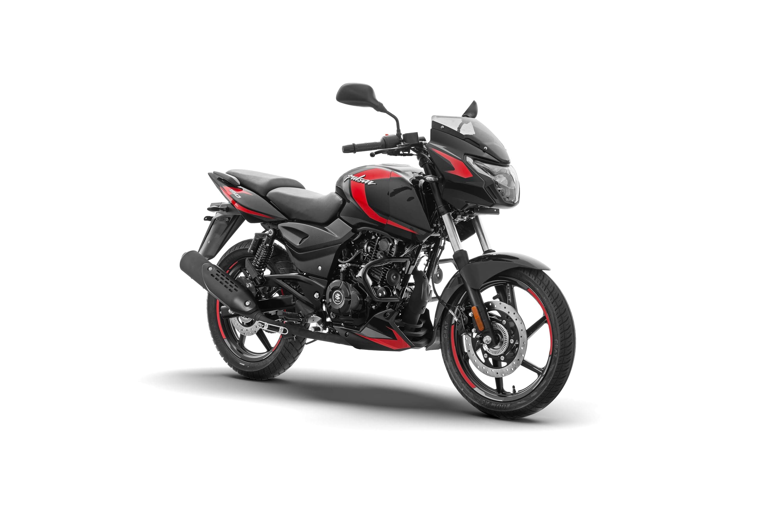 Bajaj Pulsar 150 TD Ug Motorcycle/Motorbike Ebony Black Cherry Red Booking for Ex-Showroom Price