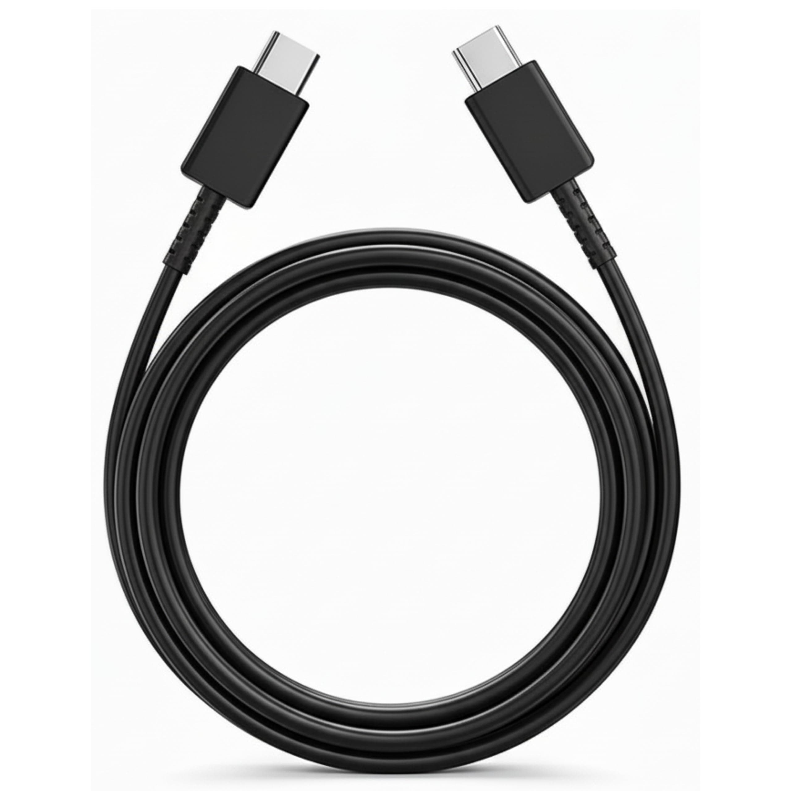 HANYCONY 45W USB C to C Fast Charging Cable 3.3FT Compatible with Samsung Galaxy S23 S22 S21 FE S20 A54 A34 A14 A15 M14 M34 F15 F14 Z Series – Original PD Rapid Charging (Black)