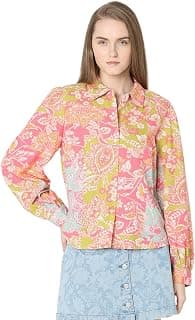 VERO MODA Women Spread Collar Floral Printed Casual Shirt
