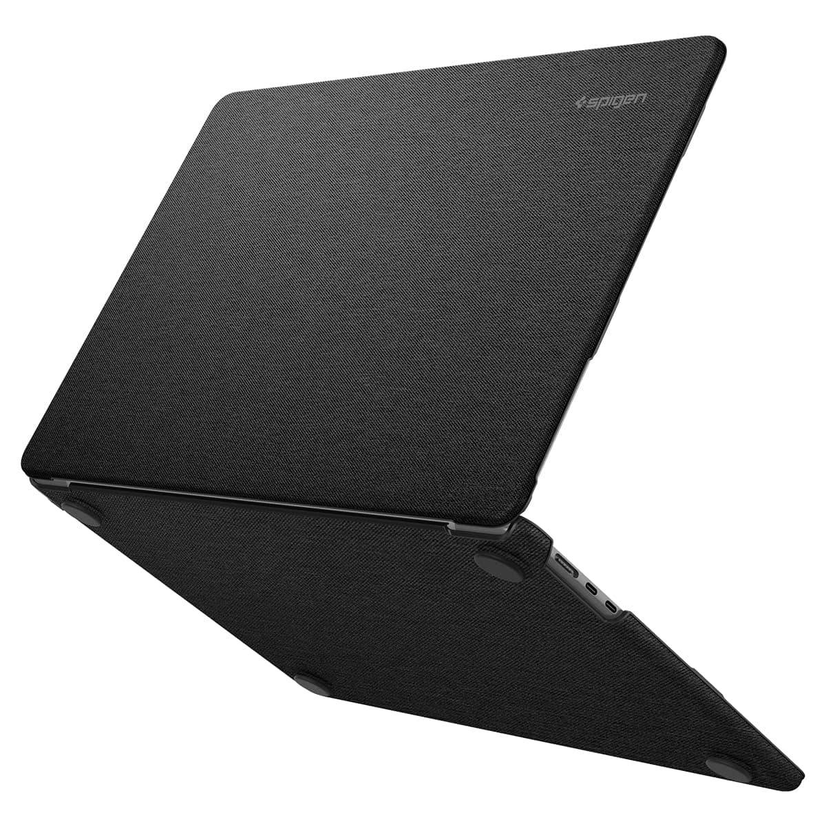 Spigen for MacBook Air 15 Inch Case M5 (2026), MacBook Air 15 Inch M4/M3/M2 (2025-2022), Urban Fit Protective Premium Fabric Case Cover, A3241 A3114 A2941 Black