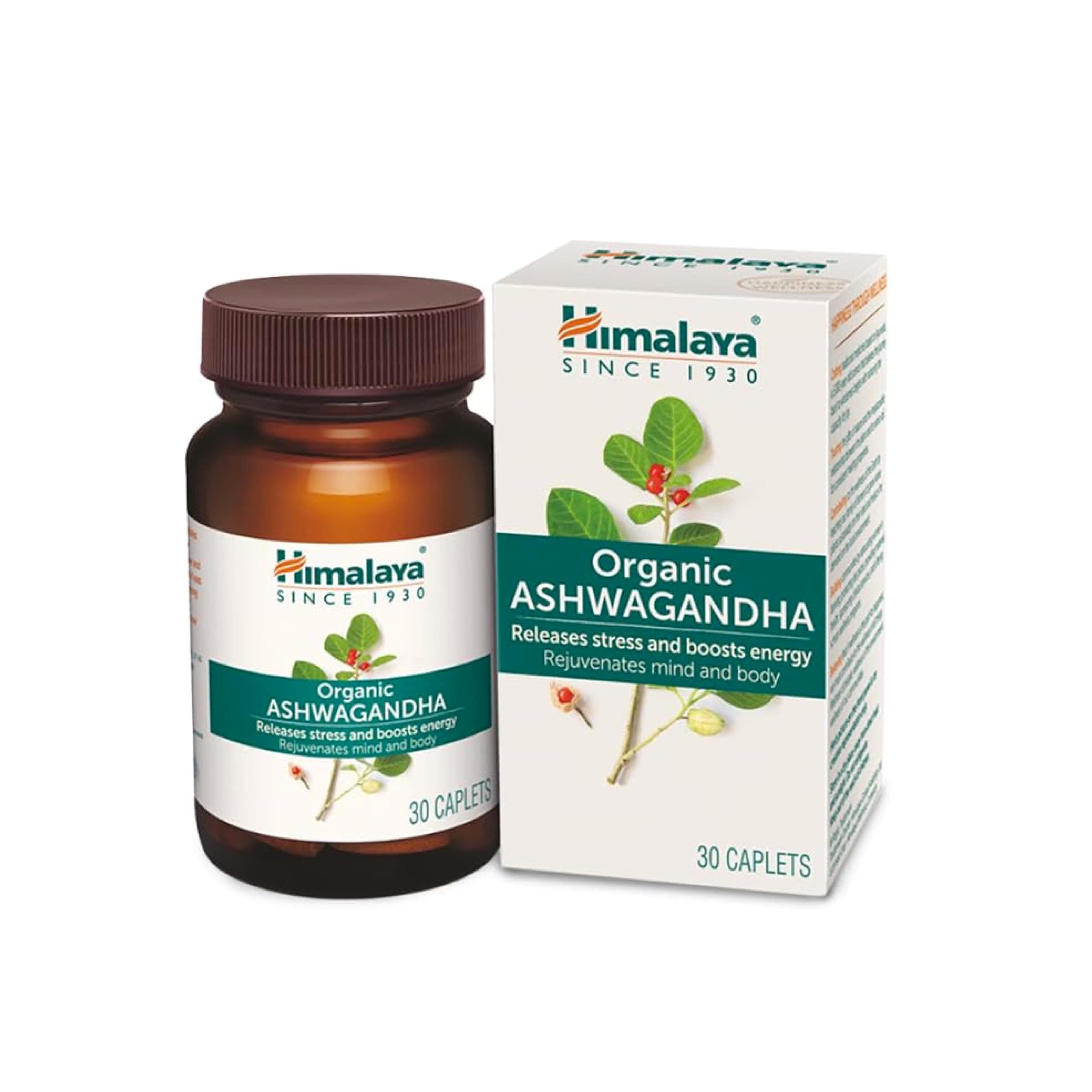 Himalaya Organic Ashwagandha 670Mg Tablet | 100% Pure Ashwagandha Root Extract | Clinically Proven | Helps Relieve Stress & Anxiety | Rejuvenates Mind And Body | Pack Of 60