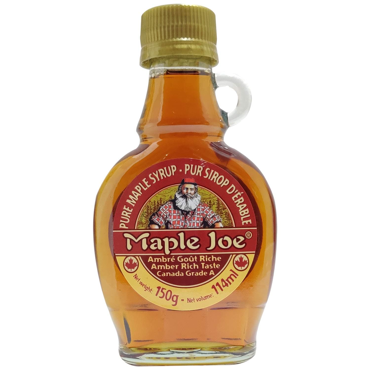 Maple Joe Canadian Grade A Maple Syrup, 150g | Light and Delicate | No Additives, No Added Colours