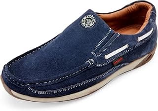Red Chief Genuine Leather Casual Boat Shoes for Men | Stylish & Comfortable Slip-On Shoes | RC3504